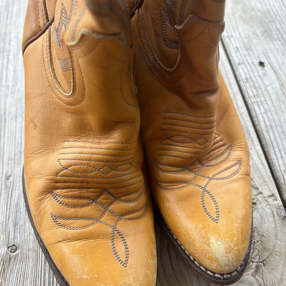 Western Cowboy Boulet Boots Made in Canada Women’s 7 - Picture 15 of 16